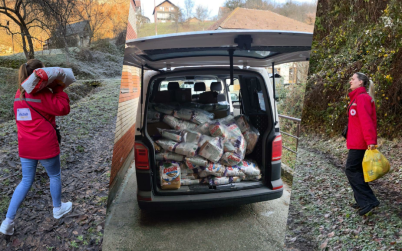 CRVENI KRIŽ PROZOR-RAMA: Zajedništvo i pomoć u božićnom duhu