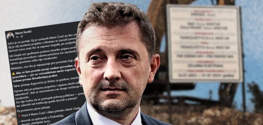 Kordić se obrušio na hercegovački portal pa “pokusao” jezikovu juhu