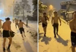 Radnici s Filipina u Zagrebu prvi put vidjeli snijeg