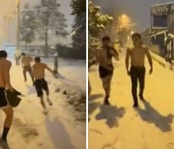 Radnici s Filipina u Zagrebu prvi put vidjeli snijeg