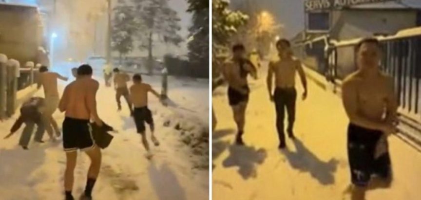 Radnici s Filipina u Zagrebu prvi put vidjeli snijeg