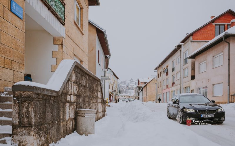OPĆINA PROZOR-RAMA: Obavijest Odsjeka za inspekcijske poslove o uklanjanju snijega i leda