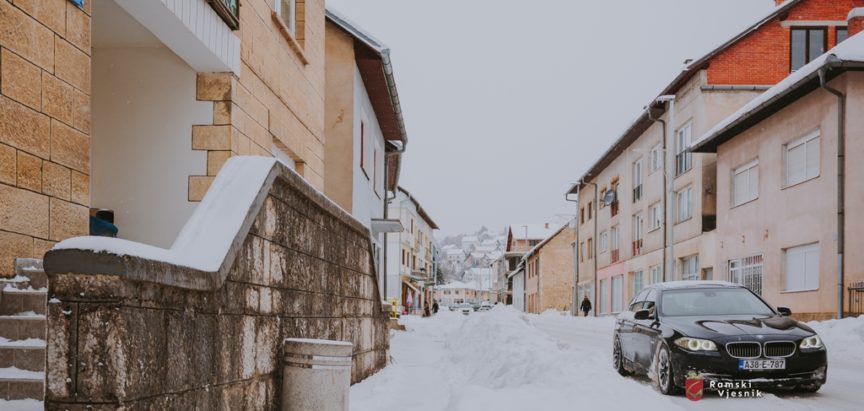 OPĆINA PROZOR-RAMA: Obavijest Odsjeka za inspekcijske poslove o uklanjanju snijega i leda
