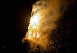 U Amsterdamu, vatra u samo par sati progutala simbol grada, zvonik crkve Vondelkerk