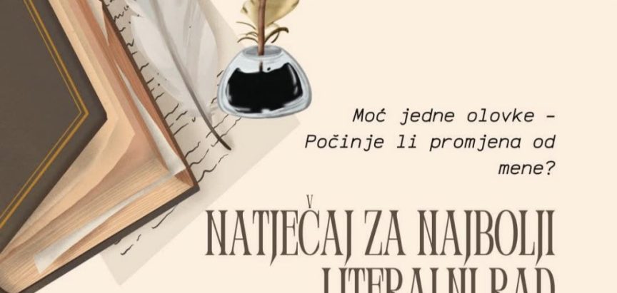 Natječaj za najbolji literarni rad