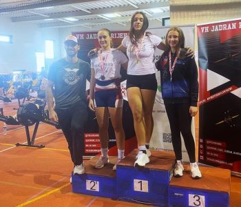 Iva Bešker osvojila treće mjesto na Otvorenom prvenstvu Hrvatske na veslačkim simulatorima