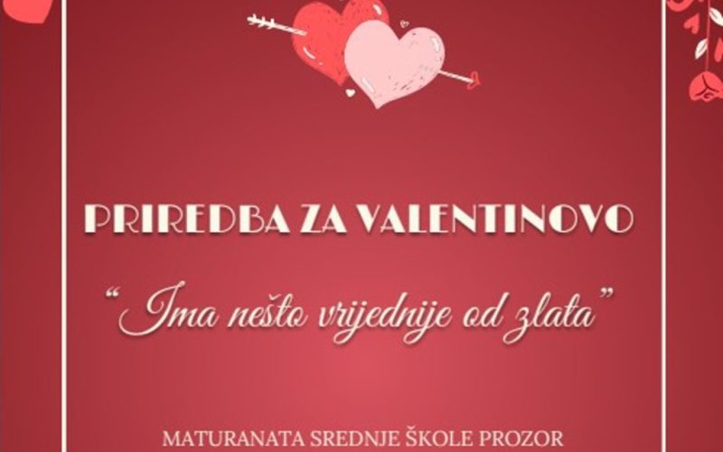 NAJAVA: Zabavni program maturanata Srednje škole Prozor