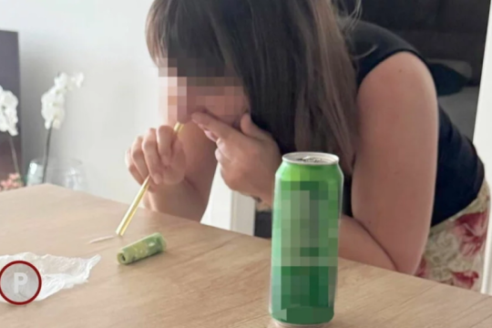 Liječnica hitne medicine snimljena kako šmrče kokain