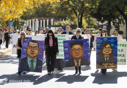 Uposleni u zdravstvu u HNŽ-a u novoj prosvjednoj šetnji