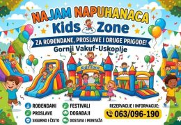 PROMO: Kids Zone Gornji Vakuf-Uskoplje svako dvorište pretvara u pravo mjesto zabave