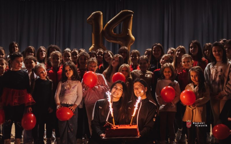 RAMSKE MAŽORETKINJE PROSLAVILE 14. ROĐENDAN: “Godine brojimo u zajedništvu”