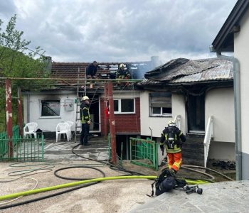 Požar uništio kuću u naselju Gornja Slatina