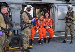 Astronauti se vratili iz svemira