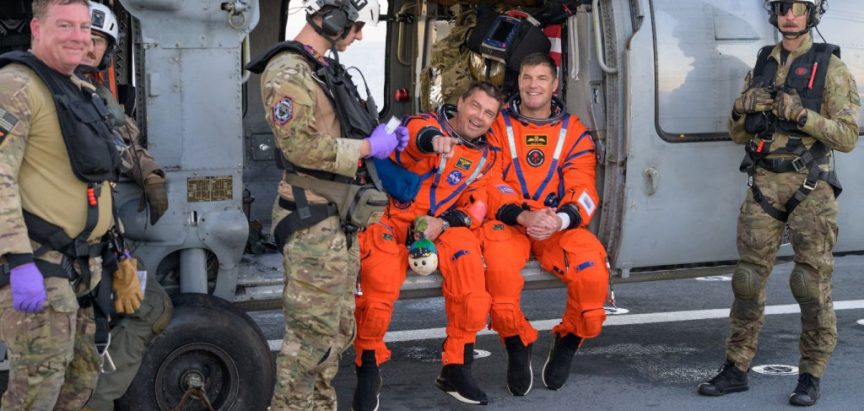 Astronauti se vratili iz svemira