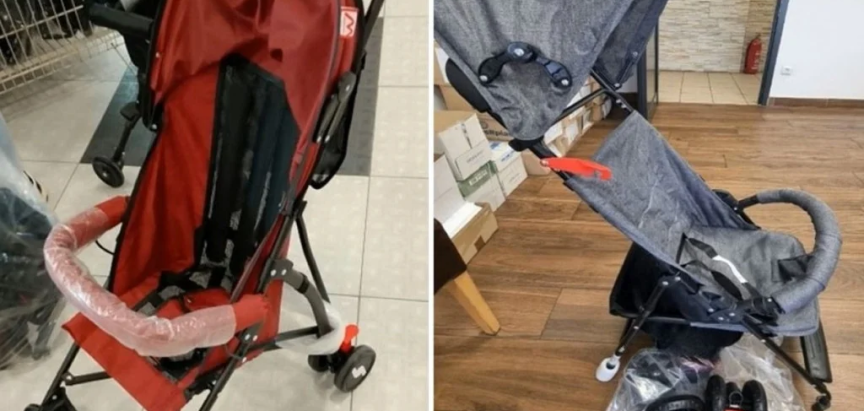 S tržišta BiH povučena i uništena tri modela dječjih kolica