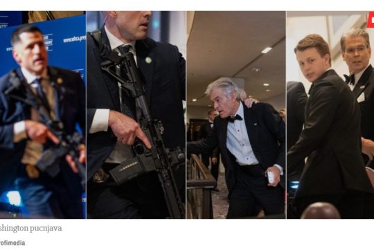 Washingtonska elita ugodno je čavrljala uz jelo i piće, a onda je krenulo: ‘Na pod! Na pod!‘