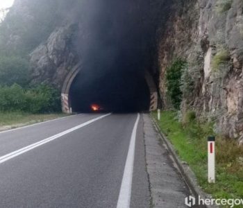 Gorjele instalacije u tunelu Salakovac