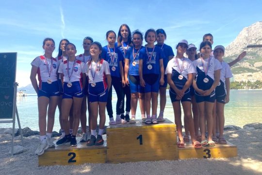 Veslački klub Rama s regate u Makarskoj donio nove medalje