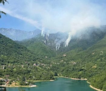 Požar kod Jablanice i dalje aktivan