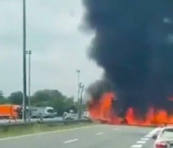 TRAGEDIJA U HRVATSKOJ: Vozač izgorio u kamionu