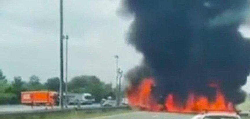 TRAGEDIJA U HRVATSKOJ: Vozač izgorio u kamionu