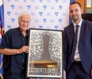 ŽIVOTNO DJELO: Erlić primio Bašića: ‘Dok god budem mogao, doprinosit ću projektima i idejama za Zadar‘