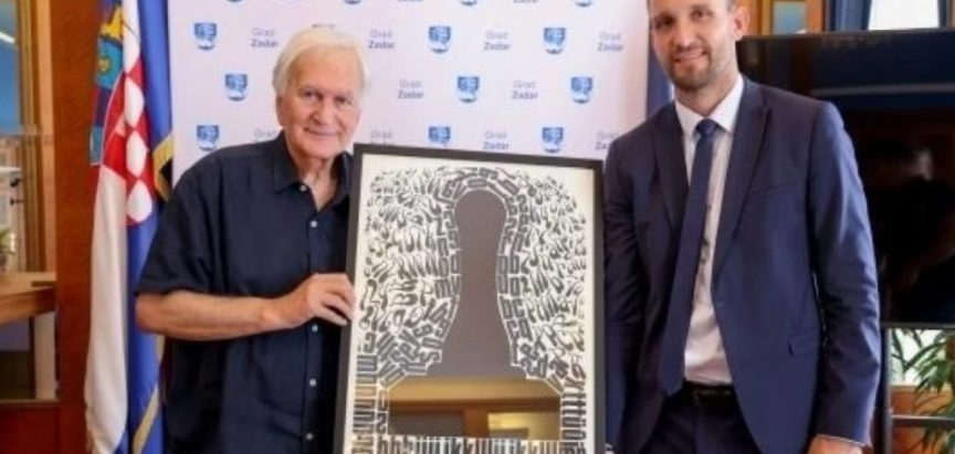 ŽIVOTNO DJELO: Erlić primio Bašića: ‘Dok god budem mogao, doprinosit ću projektima i idejama za Zadar‘