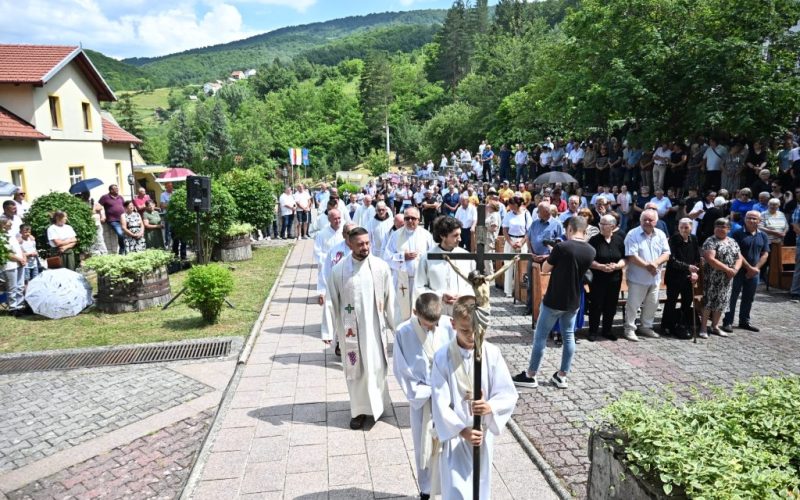 Uzdol proslavio svog zaštitnika svetog Ivana Krstitelja