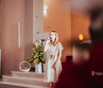 Petra Krešo pobjednica festivala duhovne glazbe “Djeca pjevaju Isusu” u Prozoru