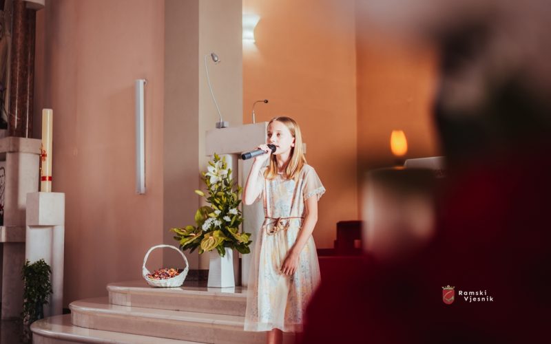Petra Krešo pobjednica festivala duhovne glazbe “Djeca pjevaju Isusu” u Prozoru