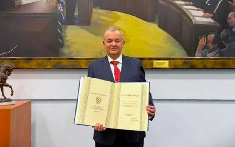 Dr. sc. Marko Dragić, profesor emeritus, dobitnik nagrade za životno djelo u odgoju i obrazovanju u Hrvatskoj
