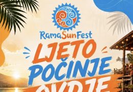 Rama Sun Fest seli na obalu Ramskog jezera – ljeto, glazba i odlična atmosfera!