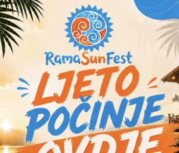 Rama Sun Fest seli na obalu Ramskog jezera – ljeto, glazba i odlična atmosfera!