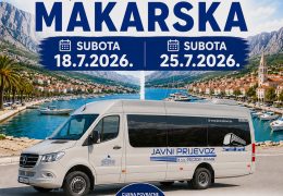 JEDNODNEVNI PRIJEVOZI NA MORE U MAKARSKU