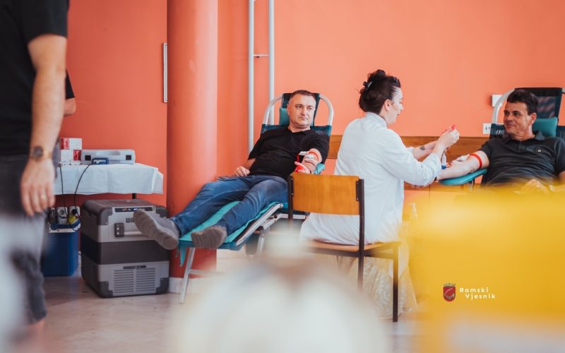 Prikupljene 22 doze krvi na dobrovoljnoj akciji darivanja u Prozoru