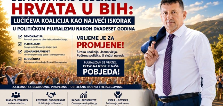 Lučićeva koalicija kao najveći iskorak u političkom pluralizmu nakon dvadeset godina