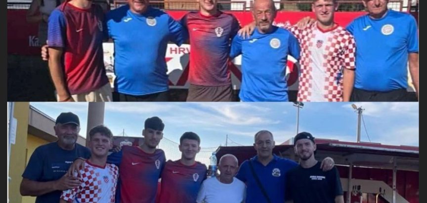 PETAR SUČIĆ hrvatski nogometni reprezentativac boravio u svojoj Kandiji u Bugojnu