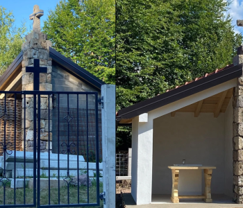 SOLAKOVA KULA: Klišani se okupljaju na blagoslovu obnovljene kapele u Crnom Vrhu