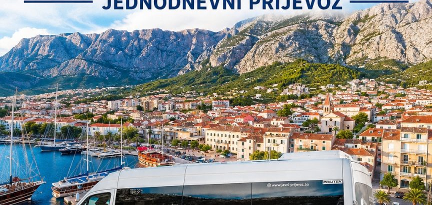 JEDNODNEVNI PRIJEVOZI NA MORE U MAKARSKU