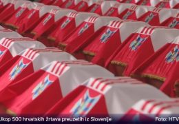 Pokopani posmrtni ostaci 500 hrvatskih žrtava iz grobnica u Sloveniji