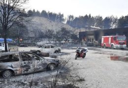 Istraga velikog požara kod Omiša: Vještaci uzeli uzorke, traže se snimke kamera
