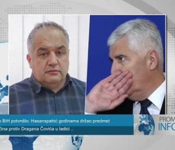 SLUČAJ ČOVIĆ U LADICI: Podignuta disciplinska tužba protiv državnog tužitelja Ćazima Hasanspahića