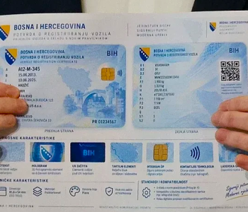 Ovako će izgledati nove prometne dozvole u Bosni i Hercegovini