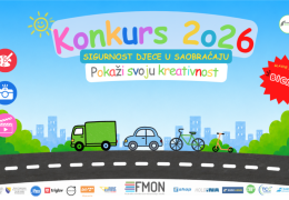Otvoren natječaj „Sigurnost djece u prometu – pokaži svoju kreativnost 2026“