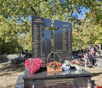 Služena misa za 32 žrtve Drugog svjetskog rata u Gornjoj Drežnici