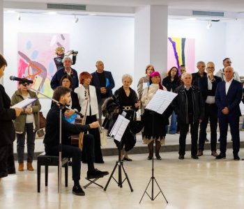 Napretkov tjedan kulture 2026. u Mostaru svečano otvoren izložbom slika „ Dijalog – monolog“ akademske kiparice i slikarice Ivone Skočilić
