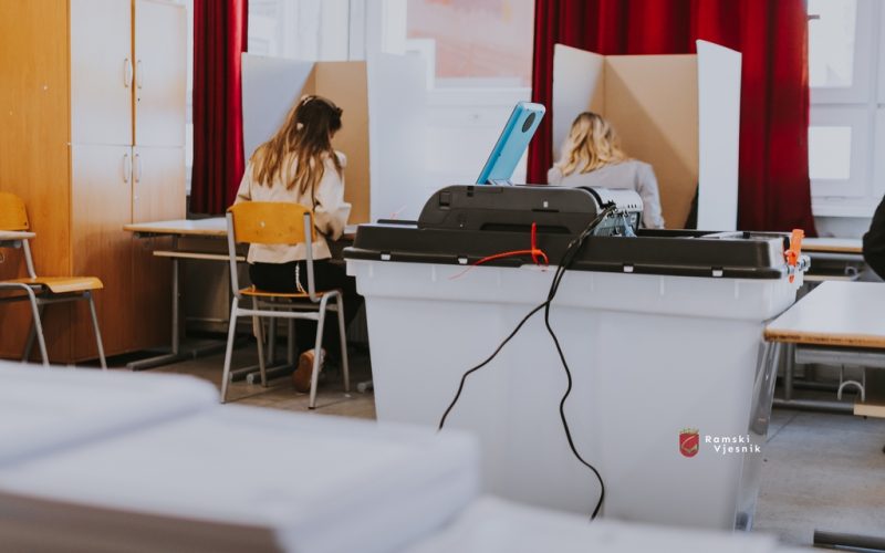 U općini Prozor-Rama do 15 sati glasovalo 22,46 posto birača