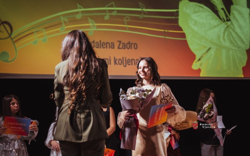 Magdalena Zadro pobjednica dječjeg glazbenog festivala Mala Rama 2026
