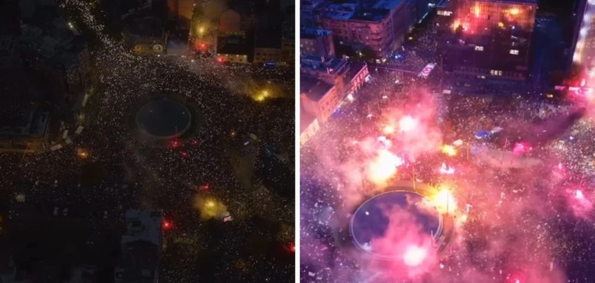 Deseci tisuća ljudi na skupu studenata, Vučić: “Idemo da ih pobijedimo, uvjerljivo”