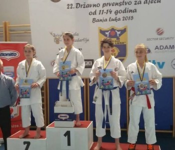 Amila Beganović viceprvakinja BiH u karateu